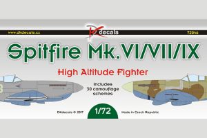 DK Decals Spitfire Mk VI/VII/IX
