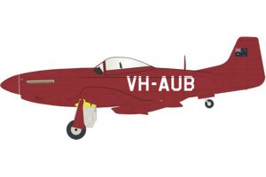 Red Roo VH-AUB, all red -1/48