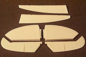 Ultracast Spitfire Mk IX Early Control Surfaces