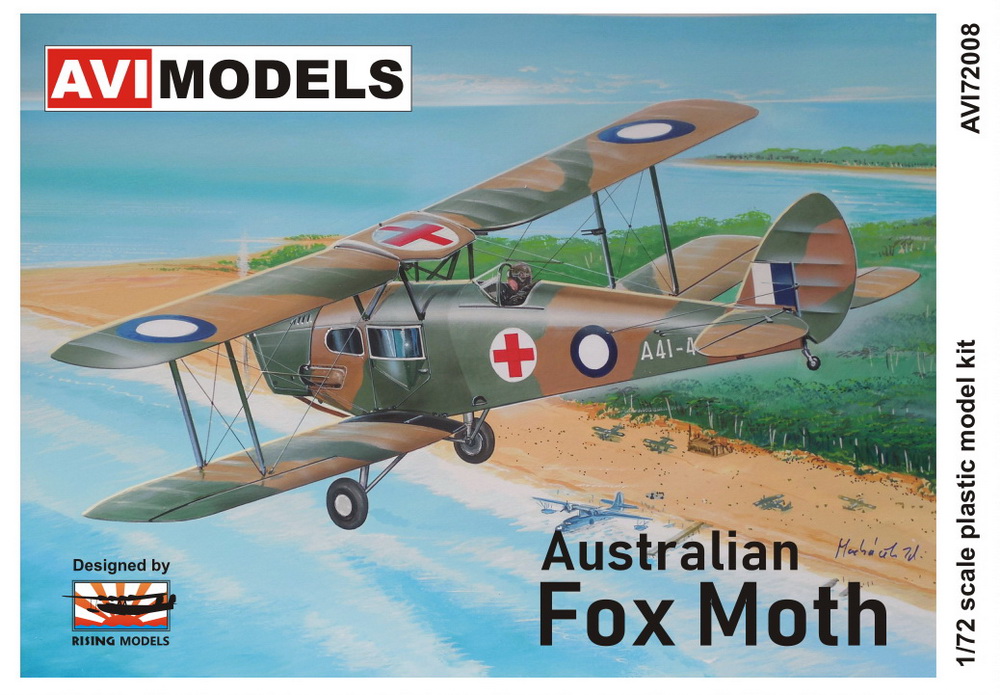 Australian Fox Moth – 1/72 Scale