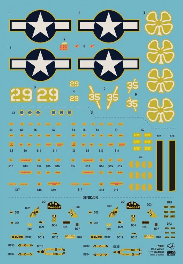 FM-2 Wildcat Model Kit - 1/72 - Image 2