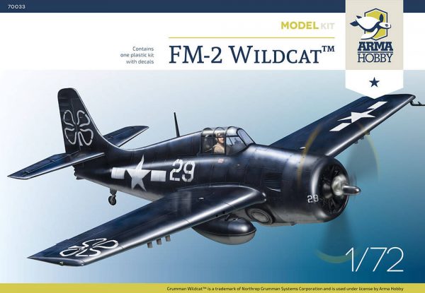 FM-2 Wildcat Model Kit - 1/72