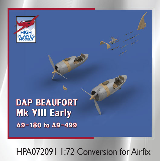 DAP (Bristol) Beaufort VIII - 1/72 Scale