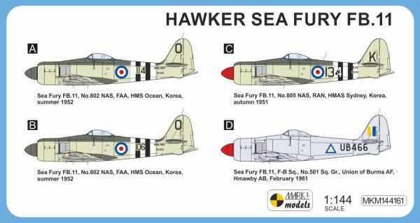 Sea Fury FB.11 - Far East - "2 in 1" - 1/144 - Image 2