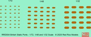 British Static Ports - 1/72, 1/48, 1/32 Scales