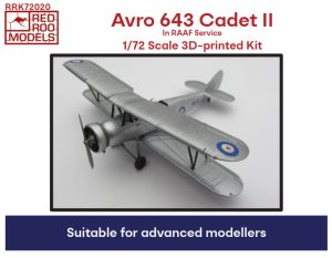Avro Cadet in RAAF Service - 1/72 scale