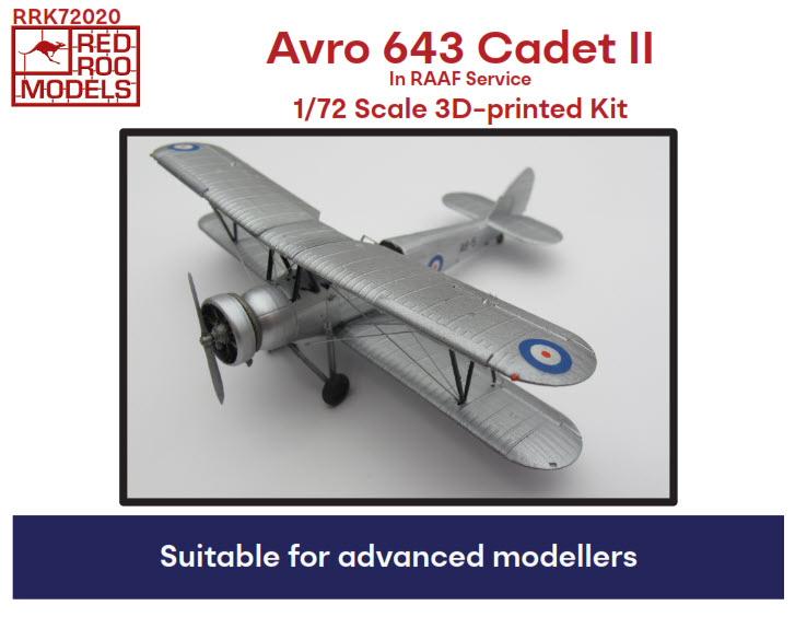 Avro Cadet in RAAF Service - 1/72 scale